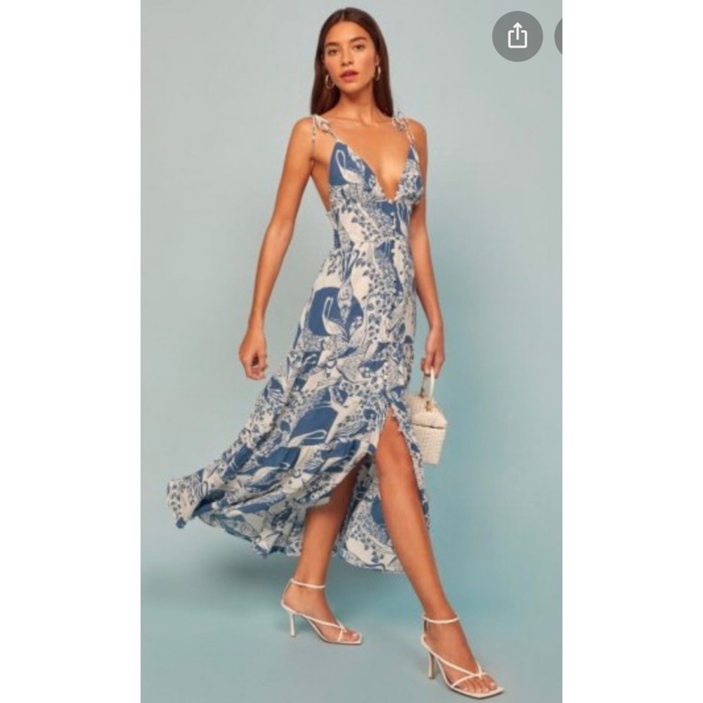 RARE Reformation Jaden in Avian print